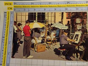 Postcards: POSTAL DE ESTADOS UNIDOS. AÑOS 60. NUEVA YORK, ARTISTAS PINTORES EN GREENWICH VILLAGE. 1261